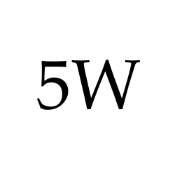 5W